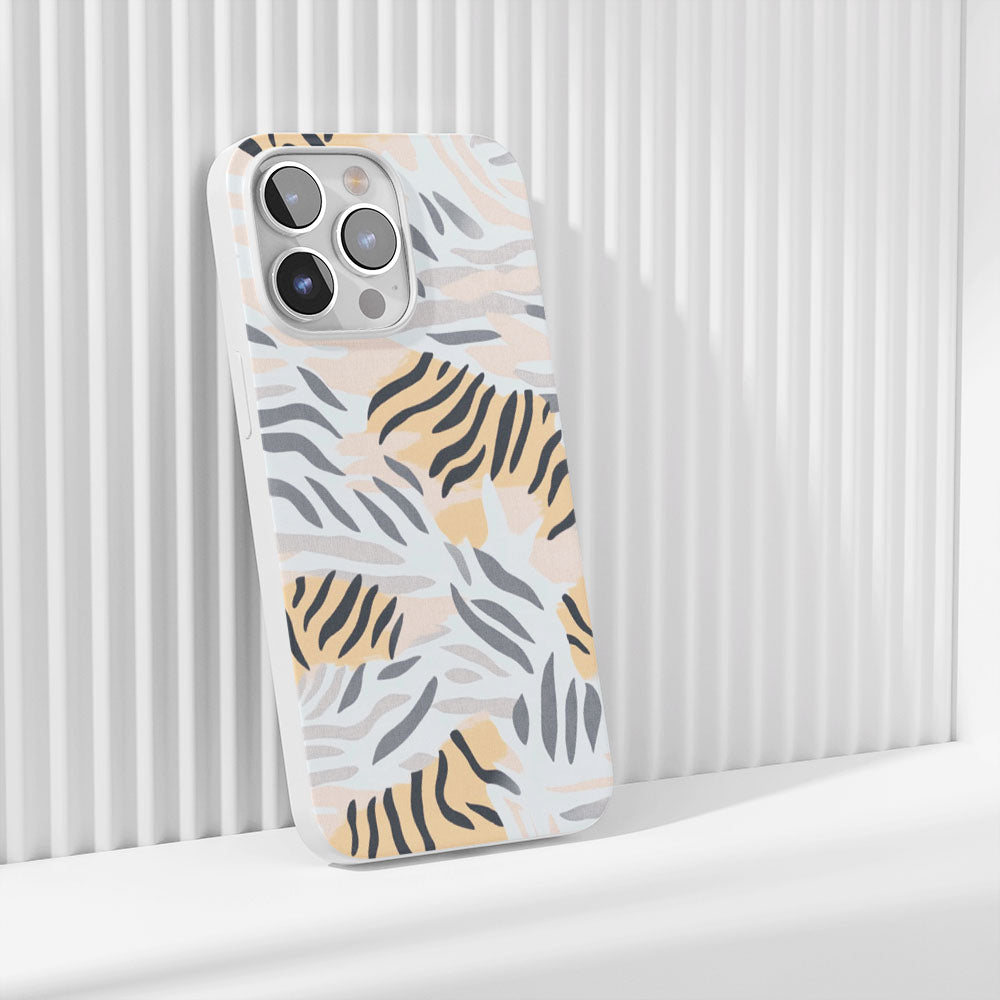 Latest 3rd-Generation Crystal Tough Glossy Tiger Stripes iPhone Case