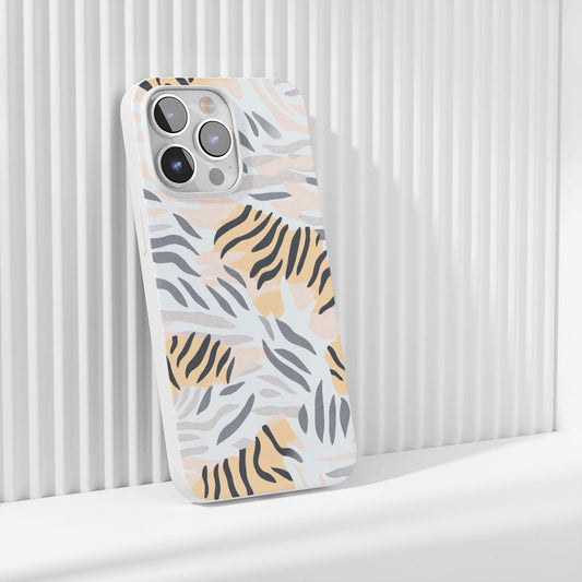 Latest 3rd-Generation Crystal Tough Glossy Tiger Stripes iPhone Case