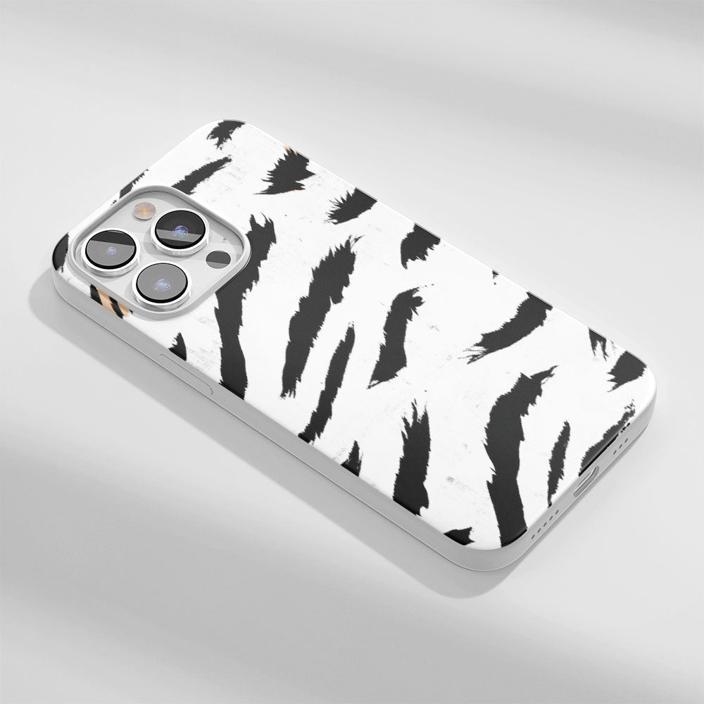 Latest 3rd-Generation Crystal Tough Glossy Tiger Stripes iPhone Case