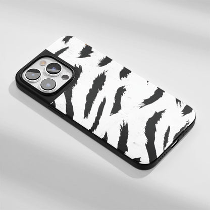 Industry-Level Tough Matte Tiger Stripes iPhone Case