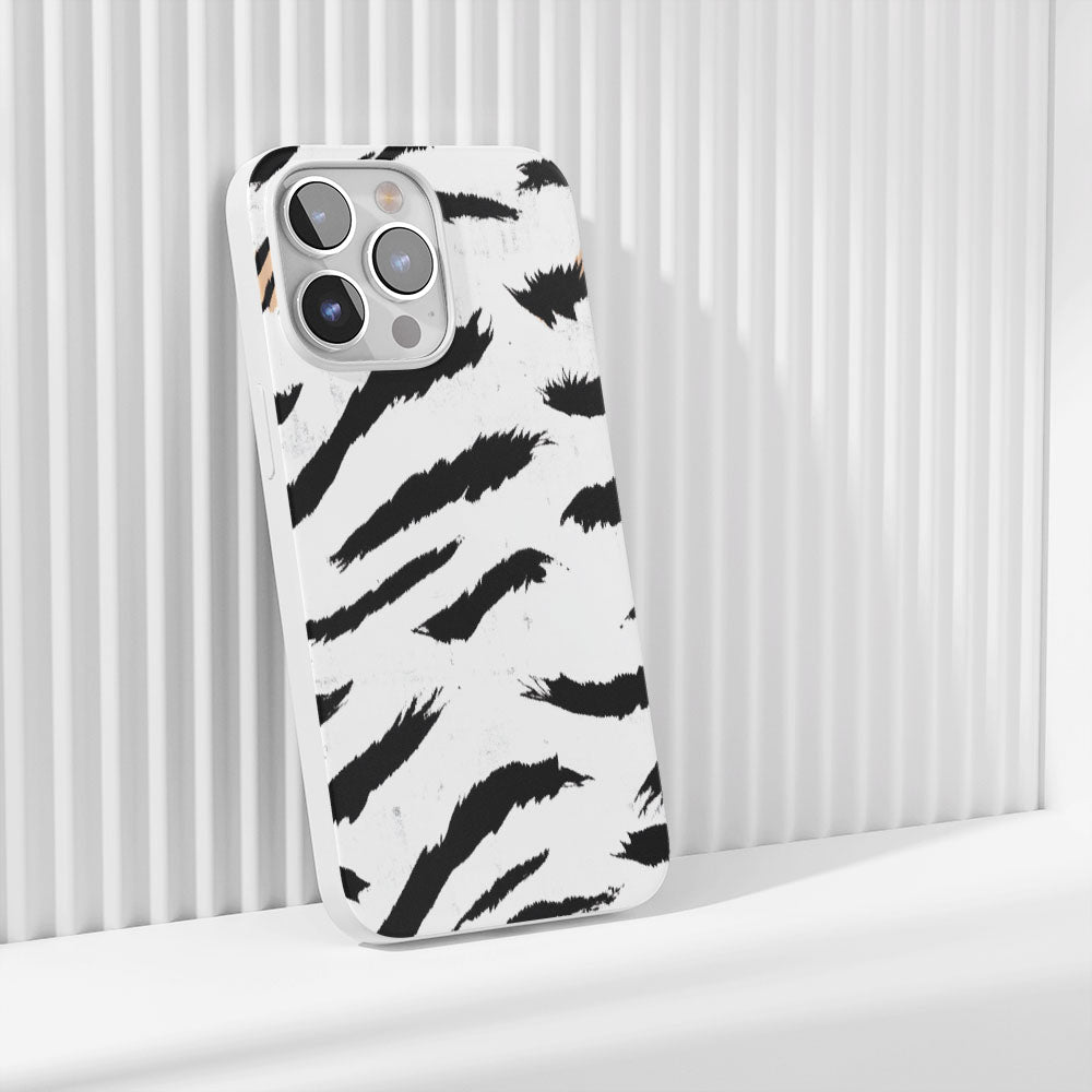 Latest 3rd-Generation Crystal Tough Glossy Tiger Stripes iPhone Case