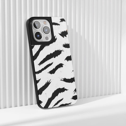 Industry-Level Tough Matte Tiger Stripes iPhone Case