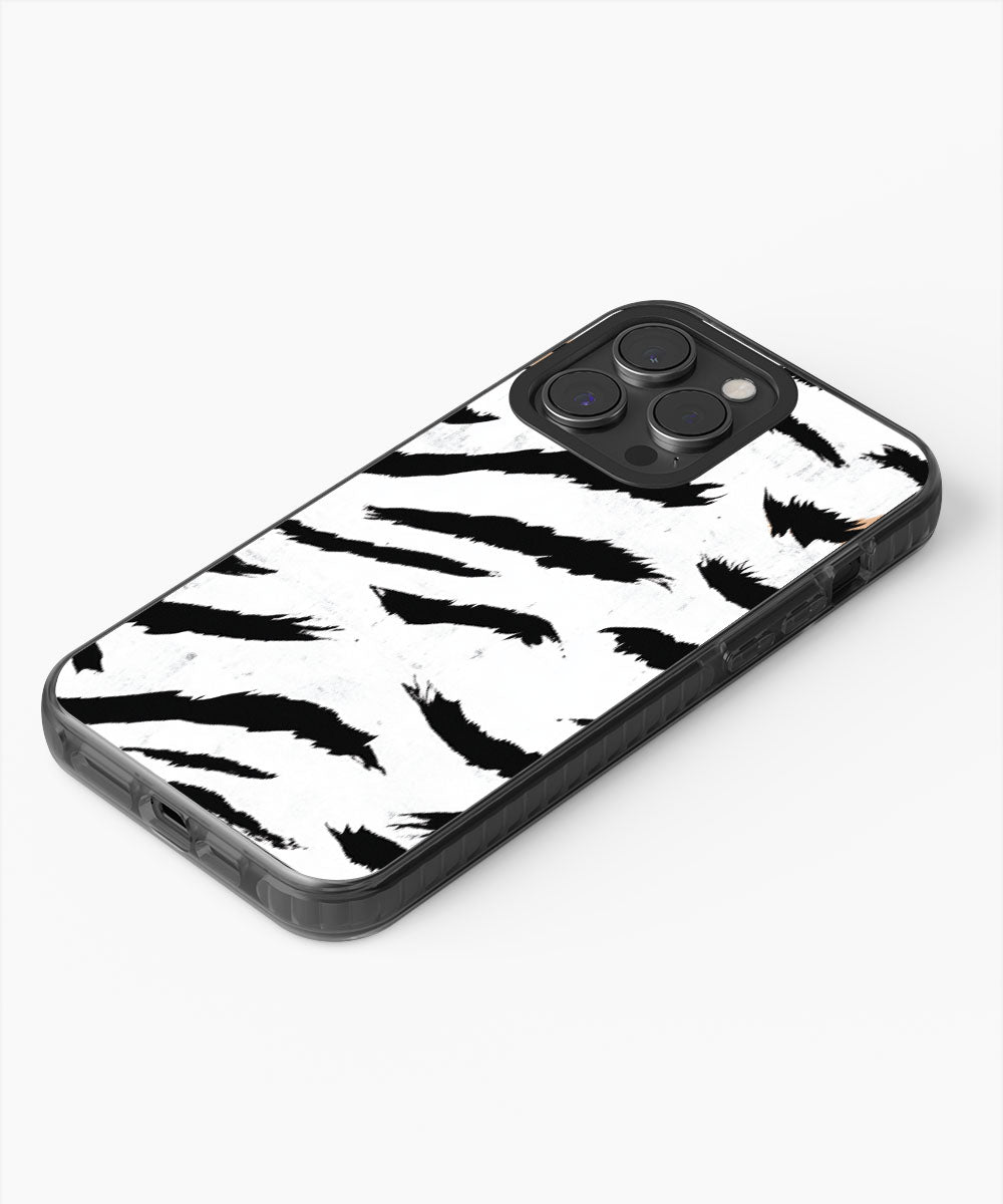 Latest 3rd-Generation Pop Tough Matte Tiger Stripes iPhone Case (MagSafe-Compatible)