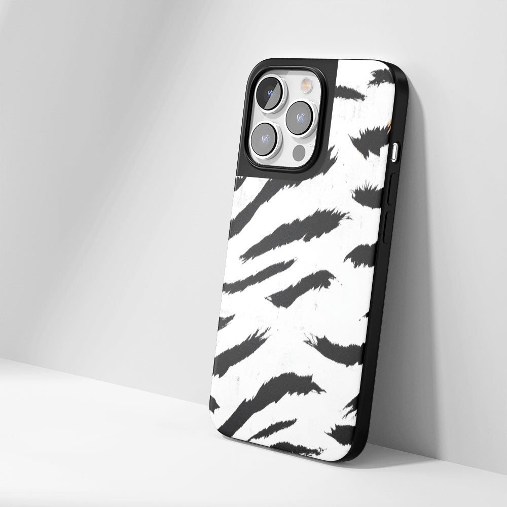 Industry-Level Tough Matte Tiger Stripes iPhone Case