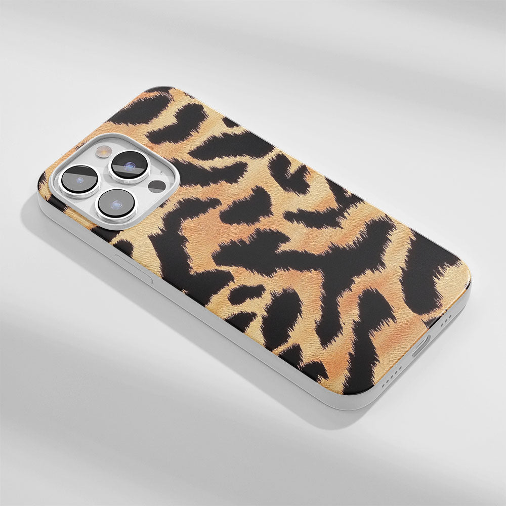 Latest 3rd-Generation Crystal Tough Glossy Tiger Stripes iPhone Case