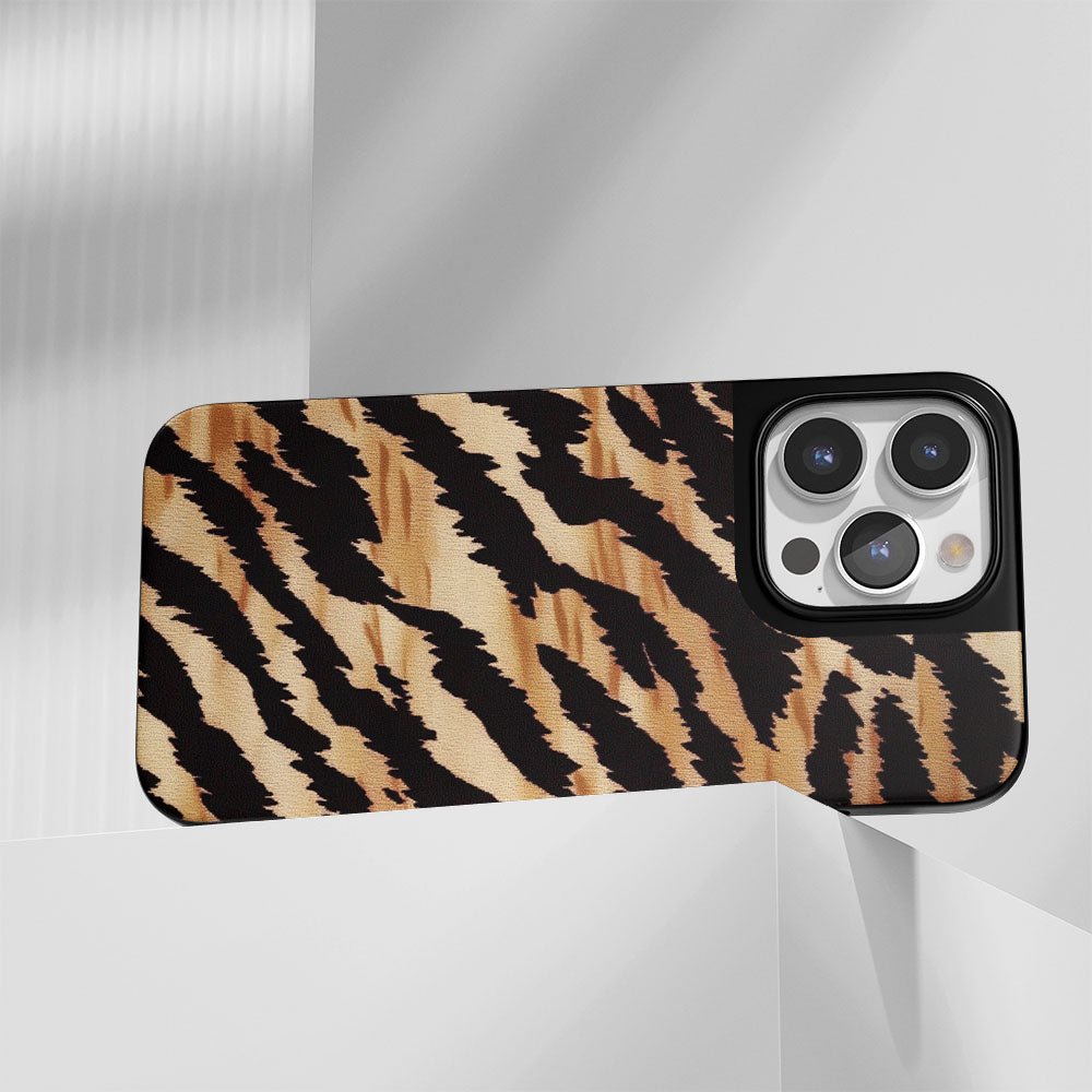 Industry-Level Tough Matte Tiger Stripes iPhone Case