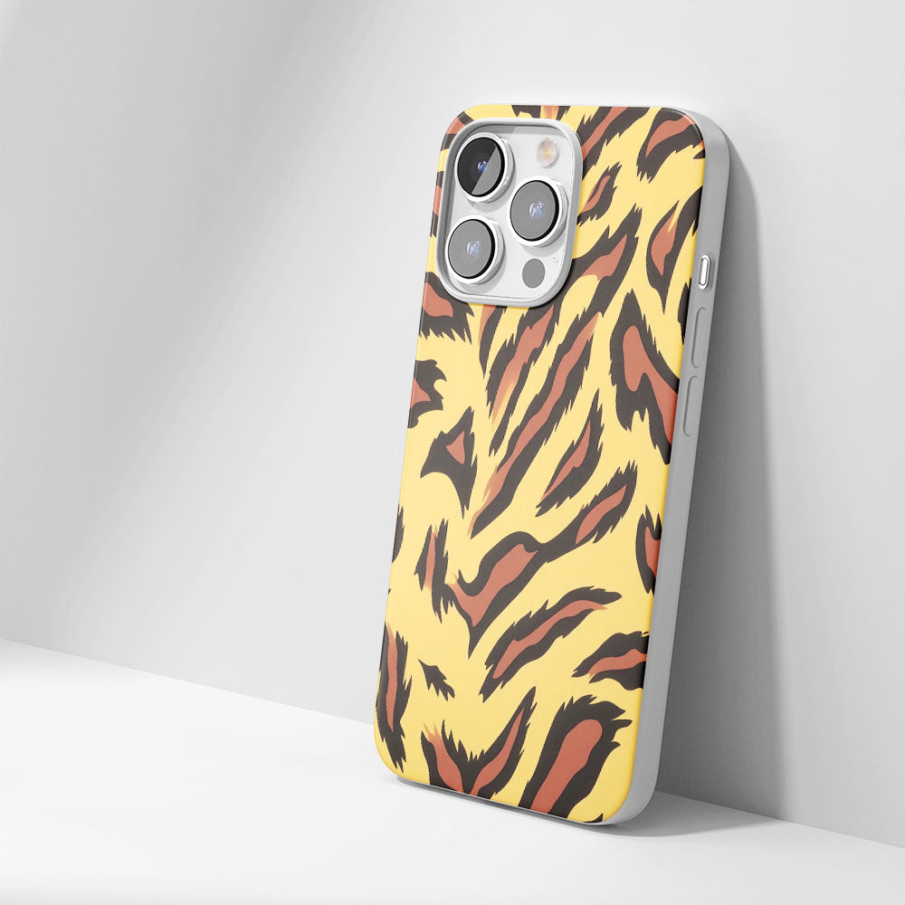 Latest 3rd-Generation Crystal Tough Glossy Tiger Stripes iPhone Case