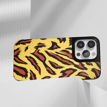 Industry-Level Tough Matte Tiger Stripes iPhone Case