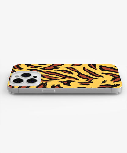 Latest 3rd-Generation Crystal Tough Glossy Tiger Stripes iPhone Case (MagSafe-Compatible)