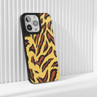 Industry-Level Tough Matte Tiger Stripes iPhone Case