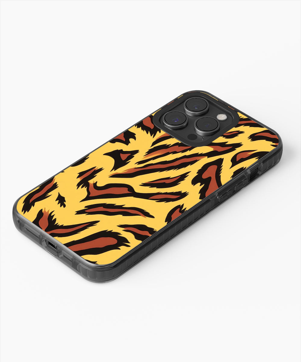 Latest 3rd-Generation Pop Tough Matte Tiger Stripes iPhone Case (MagSafe-Compatible)