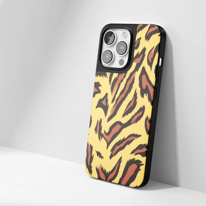 Industry-Level Tough Matte Tiger Stripes iPhone Case