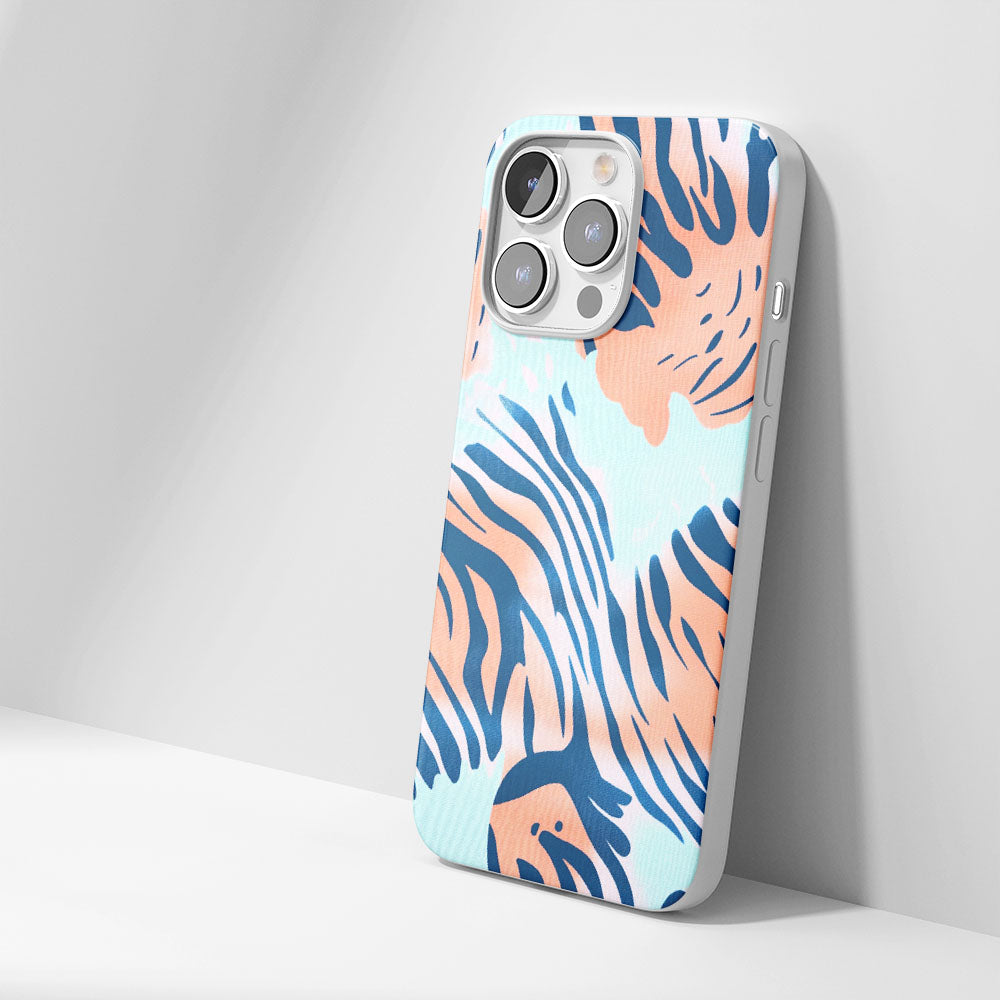 Latest 3rd-Generation Crystal Tough Glossy Tiger Stripes iPhone Case