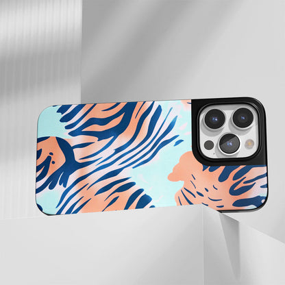 Industry-Level Tough Matte Tiger Stripes iPhone Case