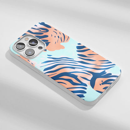 Latest 3rd-Generation Crystal Tough Glossy Tiger Stripes iPhone Case