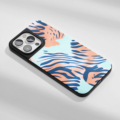 Industry-Level Tough Matte Tiger Stripes iPhone Case