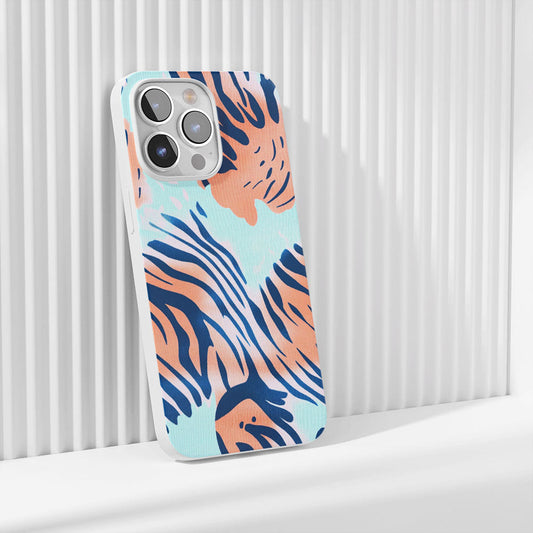 Latest 3rd-Generation Crystal Tough Glossy Tiger Stripes iPhone Case