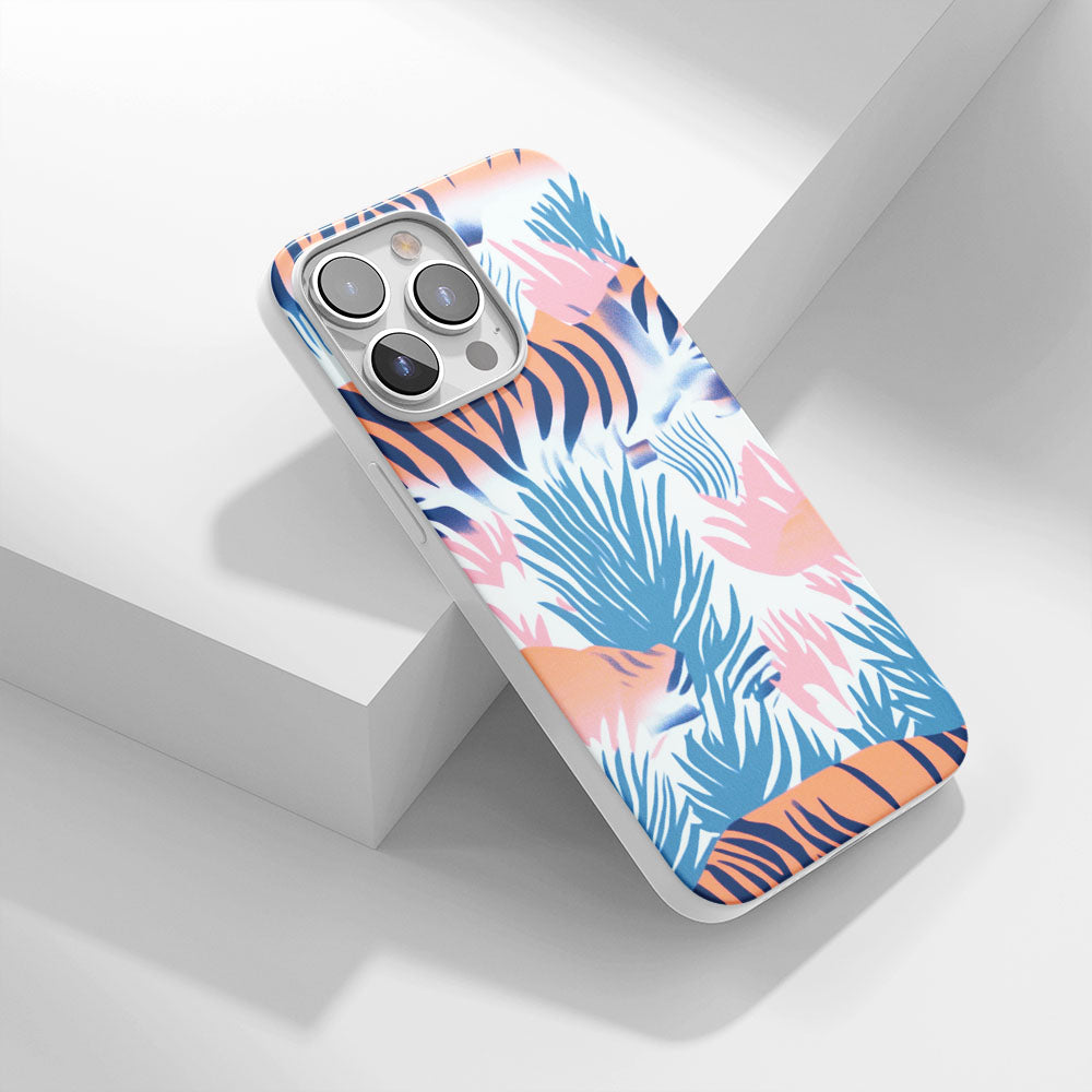 Latest 3rd-Generation Crystal Tough Glossy Tiger Stripes iPhone Case