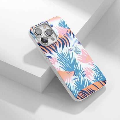 Latest 3rd-Generation Crystal Tough Glossy Tiger Stripes iPhone Case