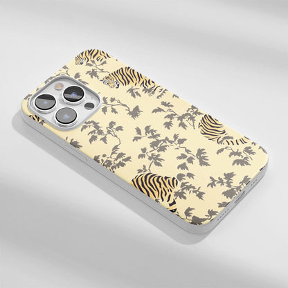 Latest 3rd-Generation Crystal Tough Glossy Tiger Stripes iPhone Case