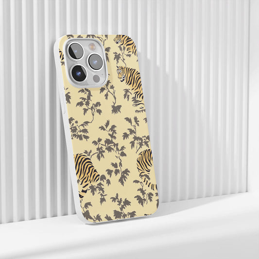 Latest 3rd-Generation Crystal Tough Glossy Tiger Stripes iPhone Case