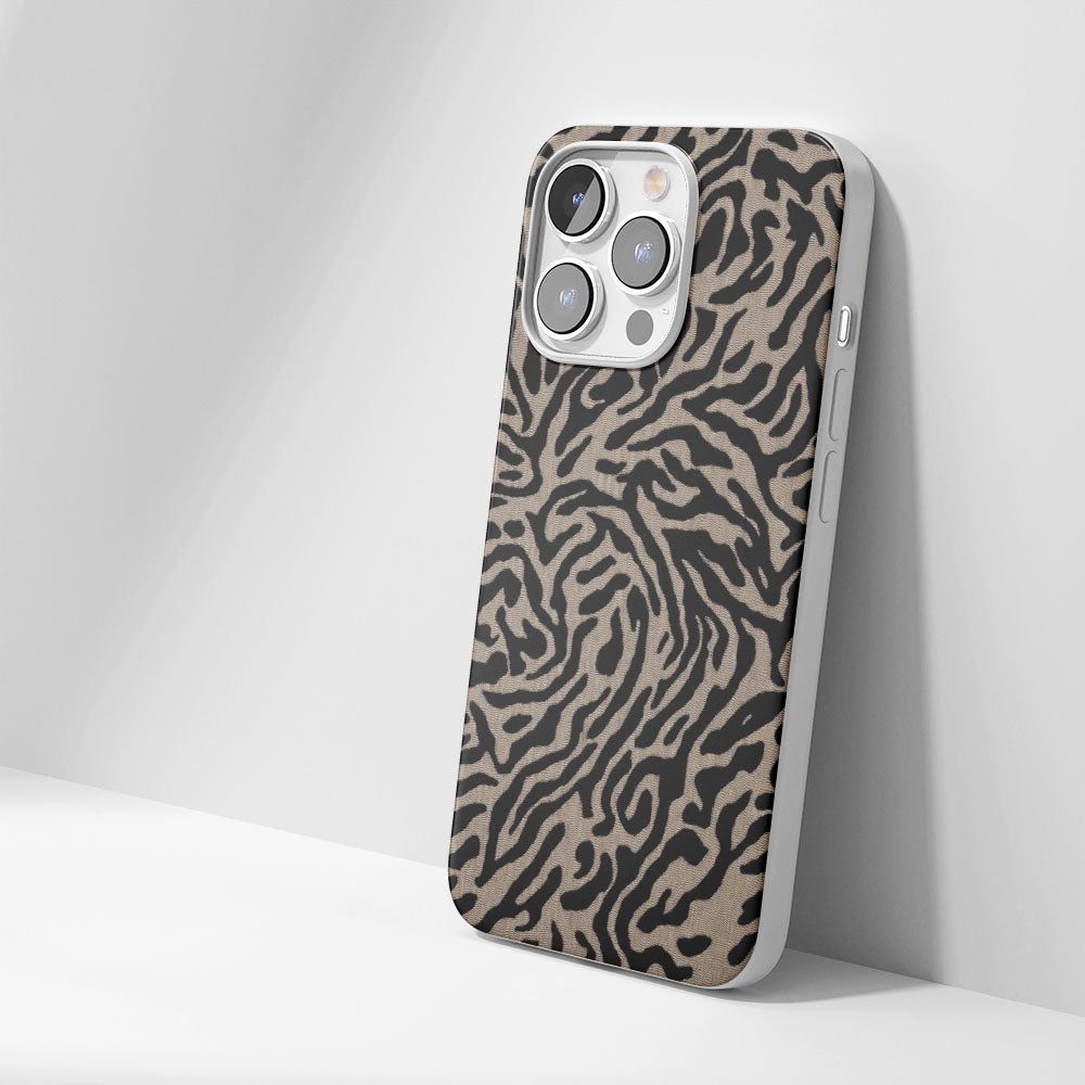 Latest 3rd-Generation Crystal Tough Glossy Tiger Stripes iPhone Case