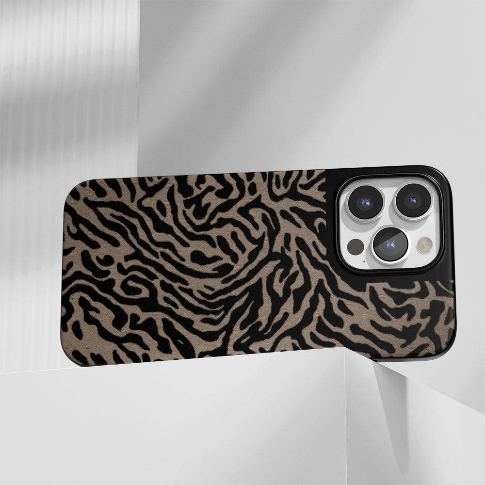 Industry-Level Tough Matte Tiger Stripes iPhone Case