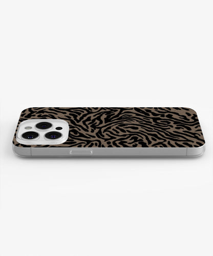 Latest 3rd-Generation Crystal Tough Glossy Tiger Stripes iPhone Case (MagSafe-Compatible)