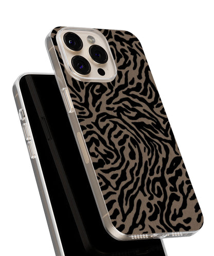 Latest 3rd-Generation Crystal Tough Glossy Tiger Stripes iPhone Case (MagSafe-Compatible)