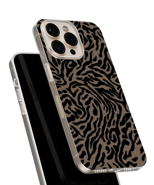 Latest 3rd-Generation Crystal Tough Glossy Tiger Stripes iPhone Case (MagSafe-Compatible)