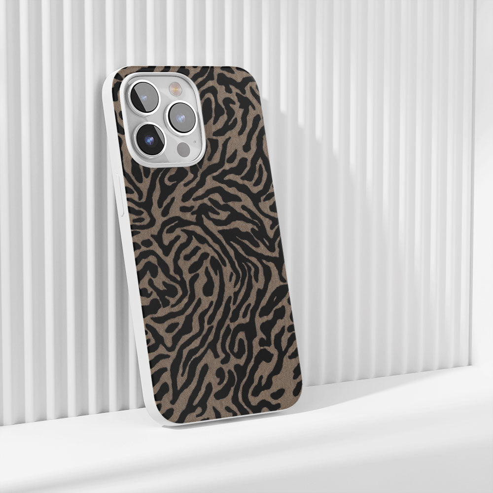 Latest 3rd-Generation Crystal Tough Glossy Tiger Stripes iPhone Case