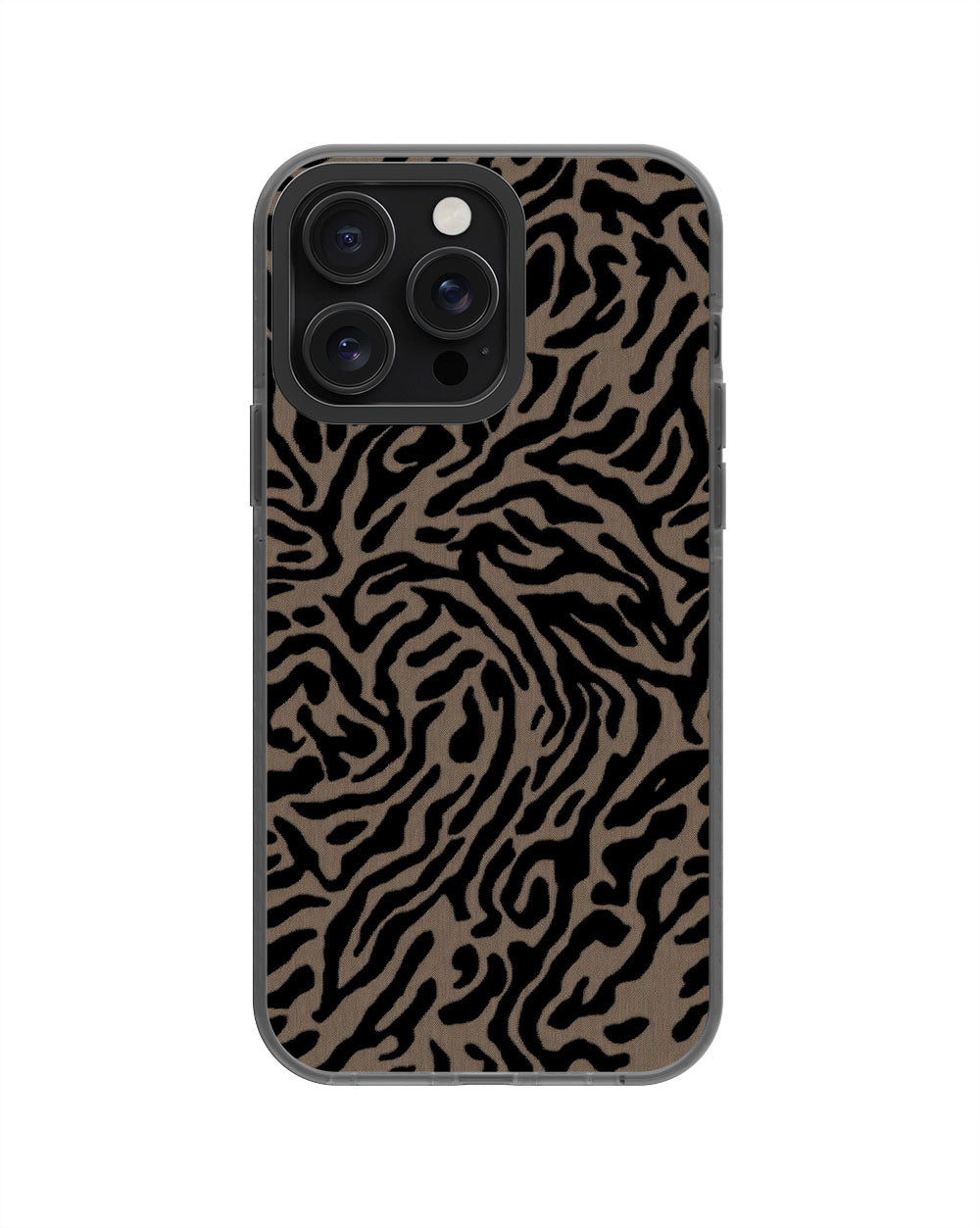 Latest 3rd-Generation Pop Tough Matte Tiger Stripes iPhone Case (MagSafe-Compatible) [Back Cover Only]
