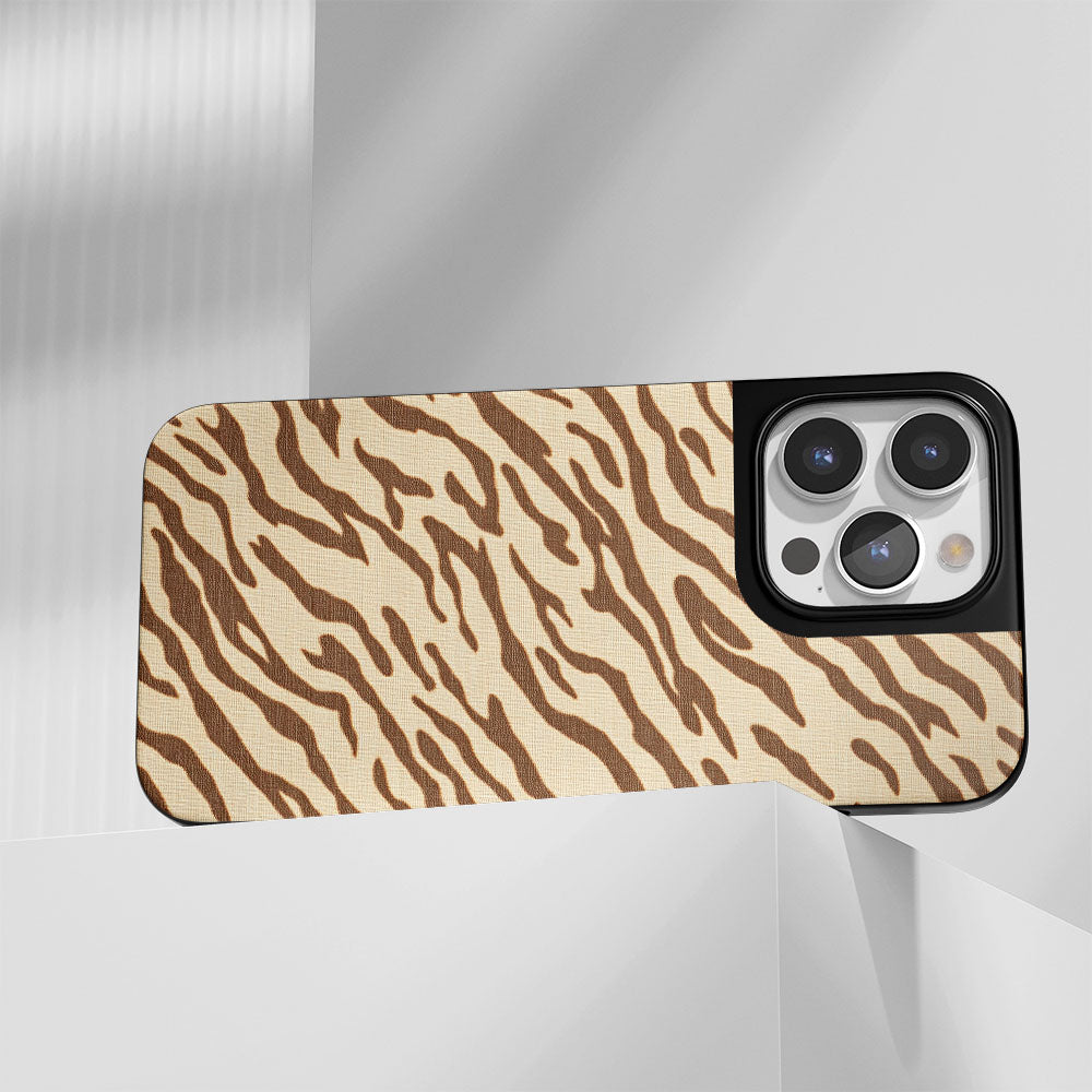 Industry-Level Tough Matte Tiger Stripes iPhone Case