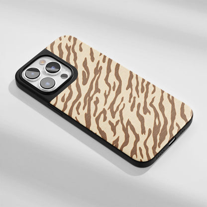 Industry-Level Tough Matte Tiger Stripes iPhone Case