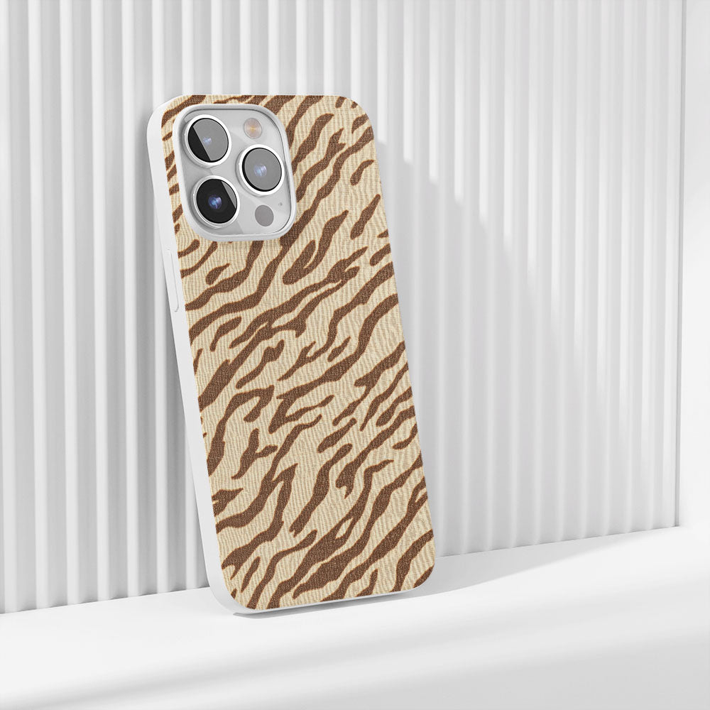 Latest 3rd-Generation Crystal Tough Glossy Tiger Stripes iPhone Case