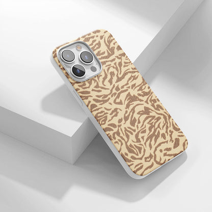 Latest 3rd-Generation Crystal Tough Glossy Tiger Stripes iPhone Case