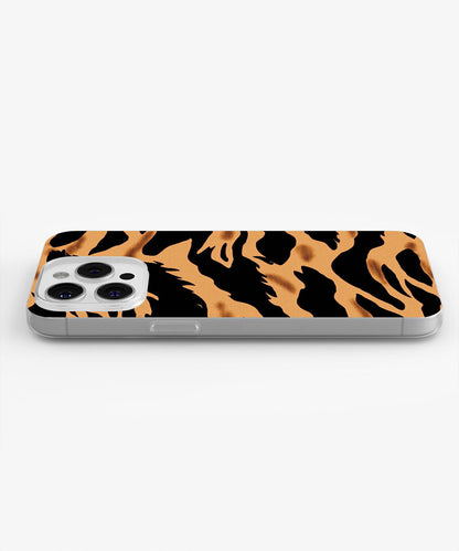 Latest 3rd-Generation Crystal Tough Glossy Tiger Stripes iPhone Case (MagSafe-Compatible)