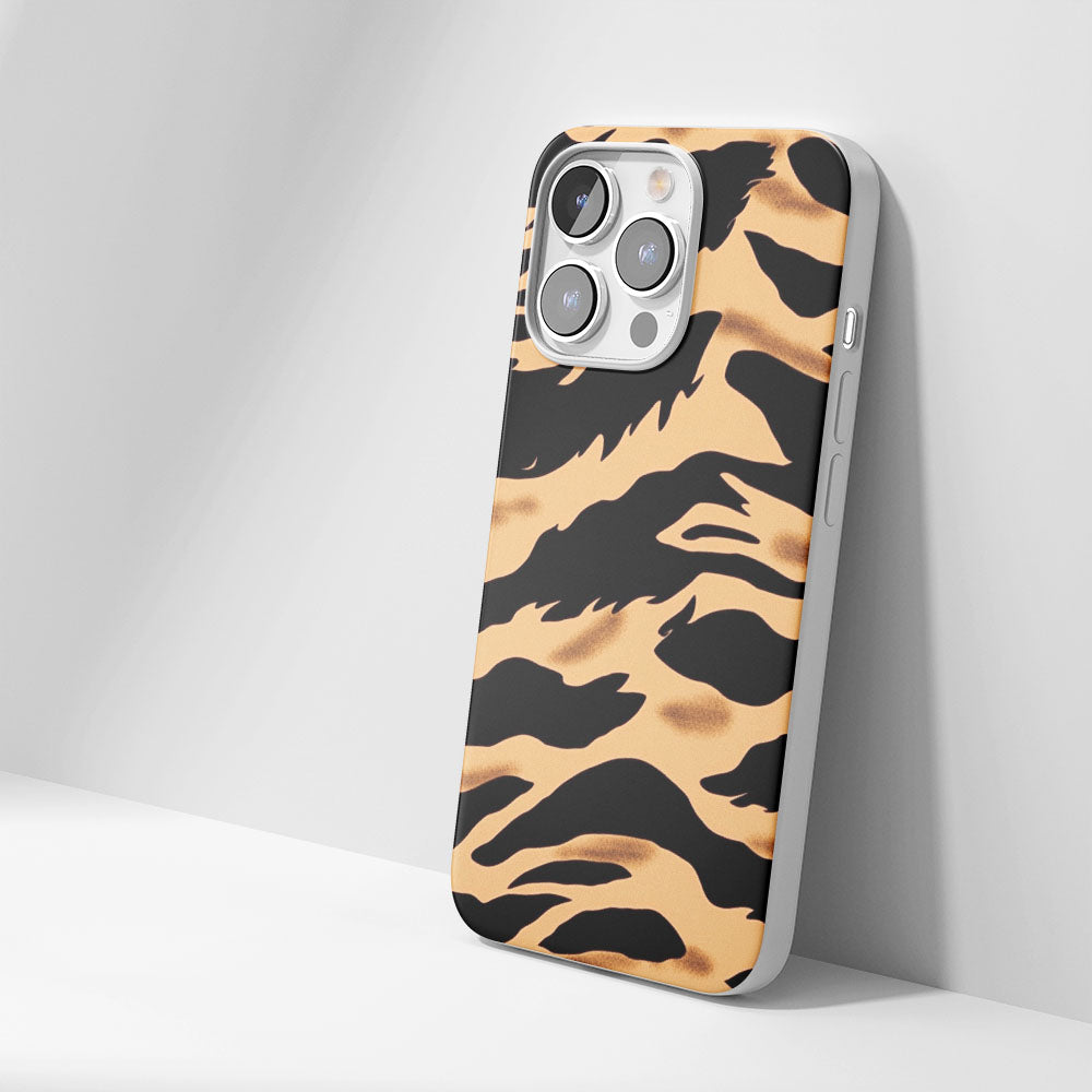 Latest 3rd-Generation Crystal Tough Glossy Tiger Stripes iPhone Case