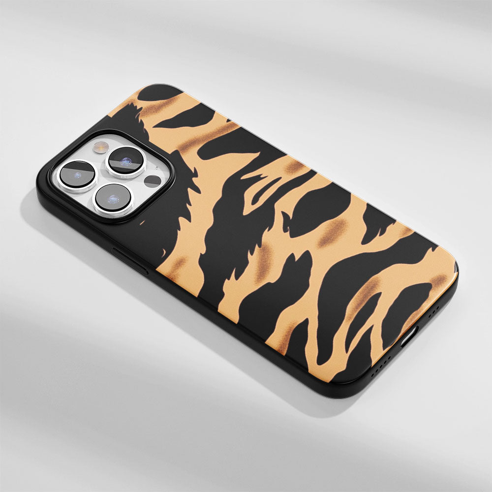 Industry-Level Tough Matte Tiger Stripes iPhone Case