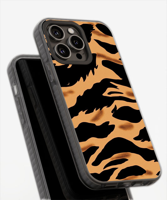 Latest 3rd-Generation Pop Tough Matte Tiger Stripes iPhone Case (MagSafe-Compatible)