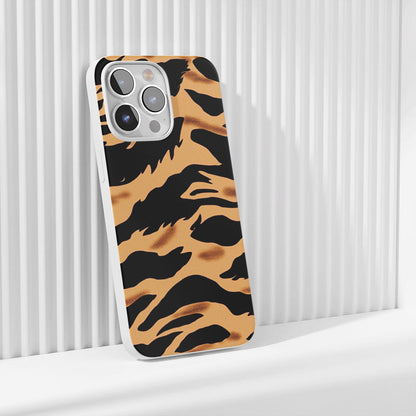 Latest 3rd-Generation Crystal Tough Glossy Tiger Stripes iPhone Case