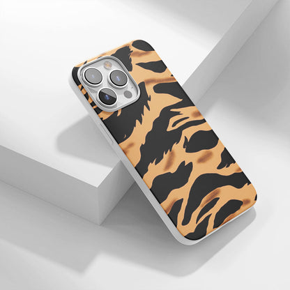 Latest 3rd-Generation Crystal Tough Glossy Tiger Stripes iPhone Case