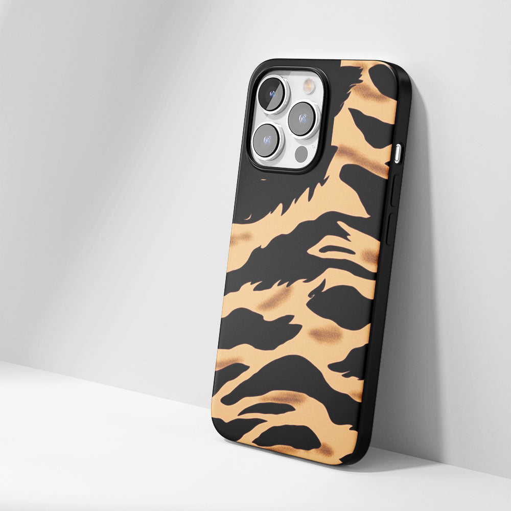 Industry-Level Tough Matte Tiger Stripes iPhone Case