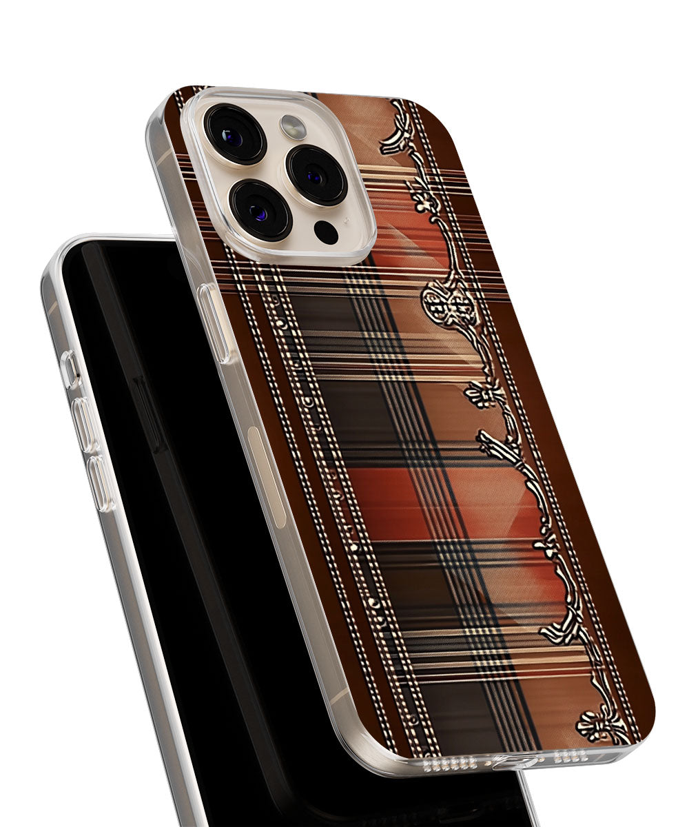 Latest 3rd-Generation Crystal Tough Glossy Checks iPhone Case (MagSafe-Compatible)