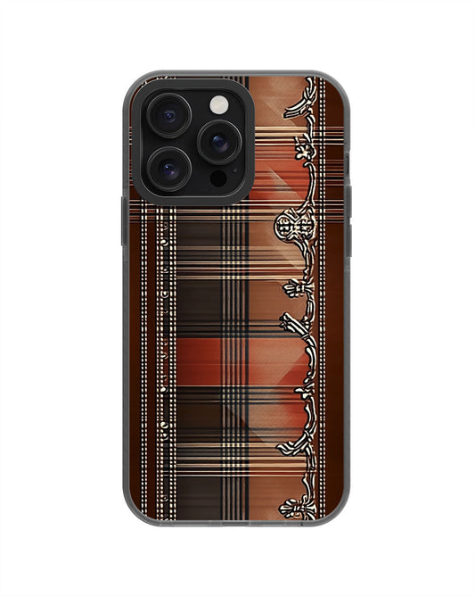 Latest 3rd-Generation Pop Tough Matte Checks iPhone Case (MagSafe-Compatible) [Back Cover Only]