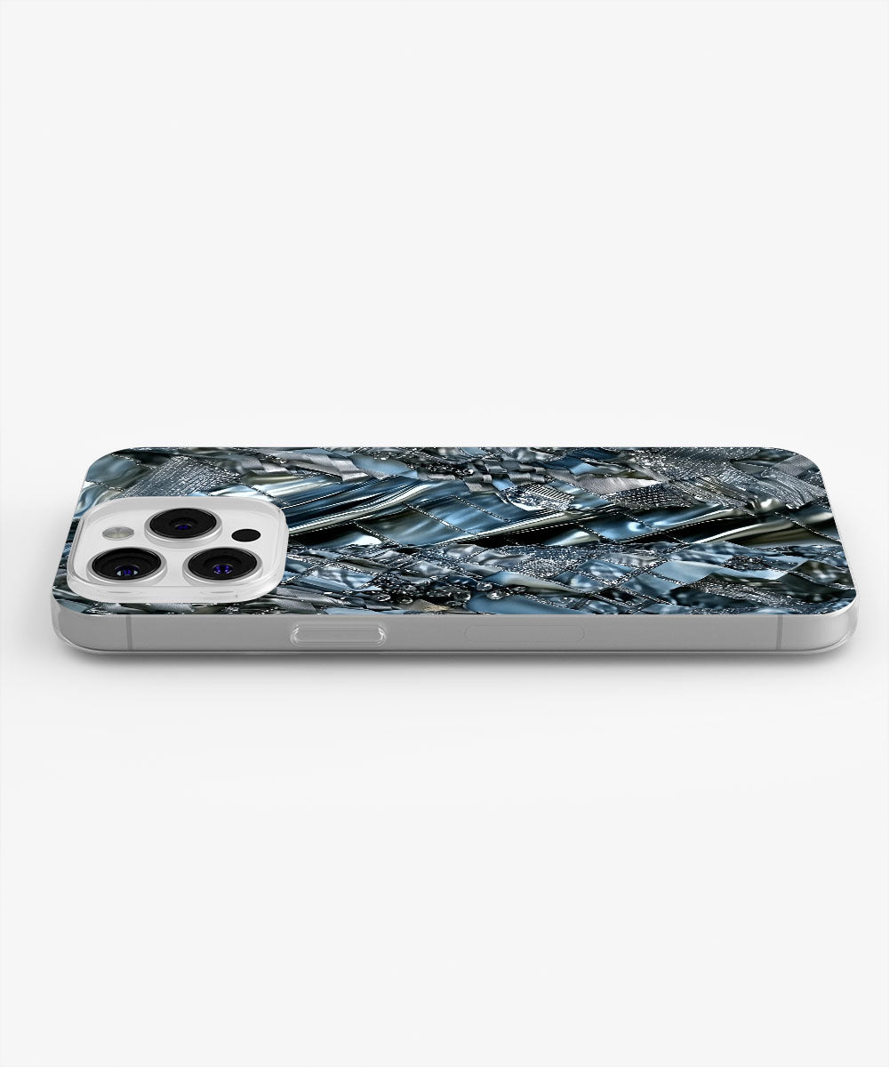 Latest 3rd-Generation Crystal Tough Glossy Checks iPhone Case (MagSafe-Compatible)