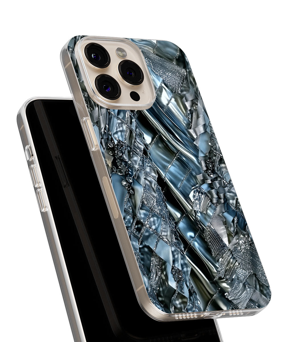 Latest 3rd-Generation Crystal Tough Glossy Checks iPhone Case (MagSafe-Compatible)