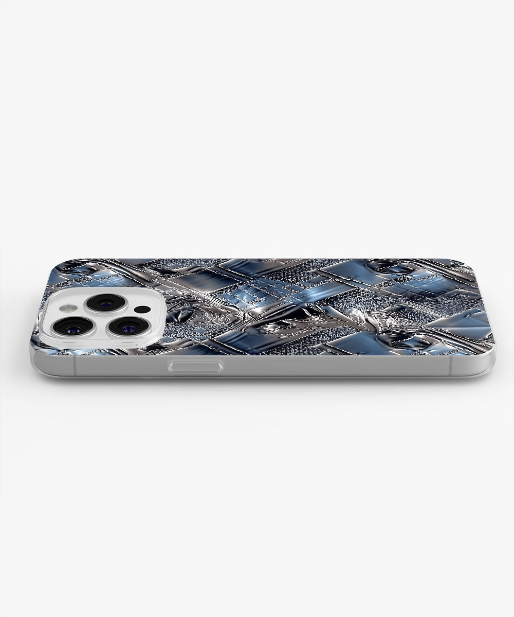 Latest 3rd-Generation Crystal Tough Glossy Checks iPhone Case (MagSafe-Compatible)