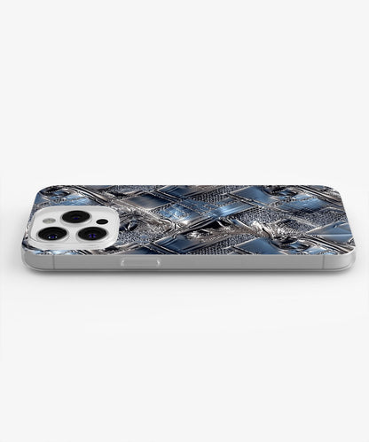 Latest 3rd-Generation Crystal Tough Glossy Checks iPhone Case (MagSafe-Compatible)