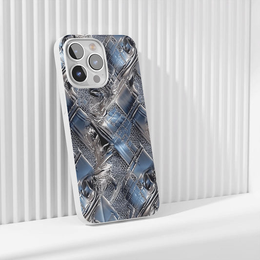 Latest 3rd-Generation Crystal Tough Glossy Checks iPhone Case
